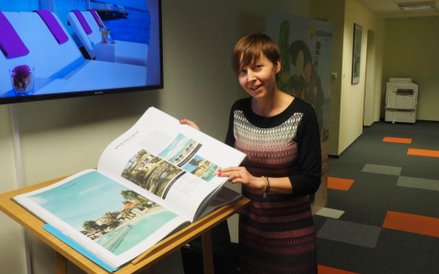 Magda Plutecka jak na rzecznika przystało postanowiła pochwalić się albumem o sieci hoteli Neckerman