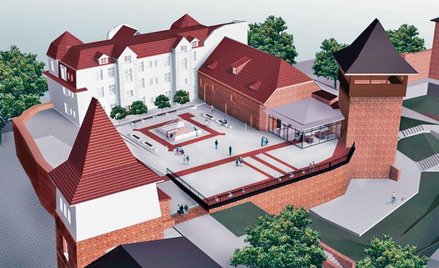 Tak może wyglądać zamek, jeśli udałoby się zrealizować plan jego całkowitej rewitalizacji.