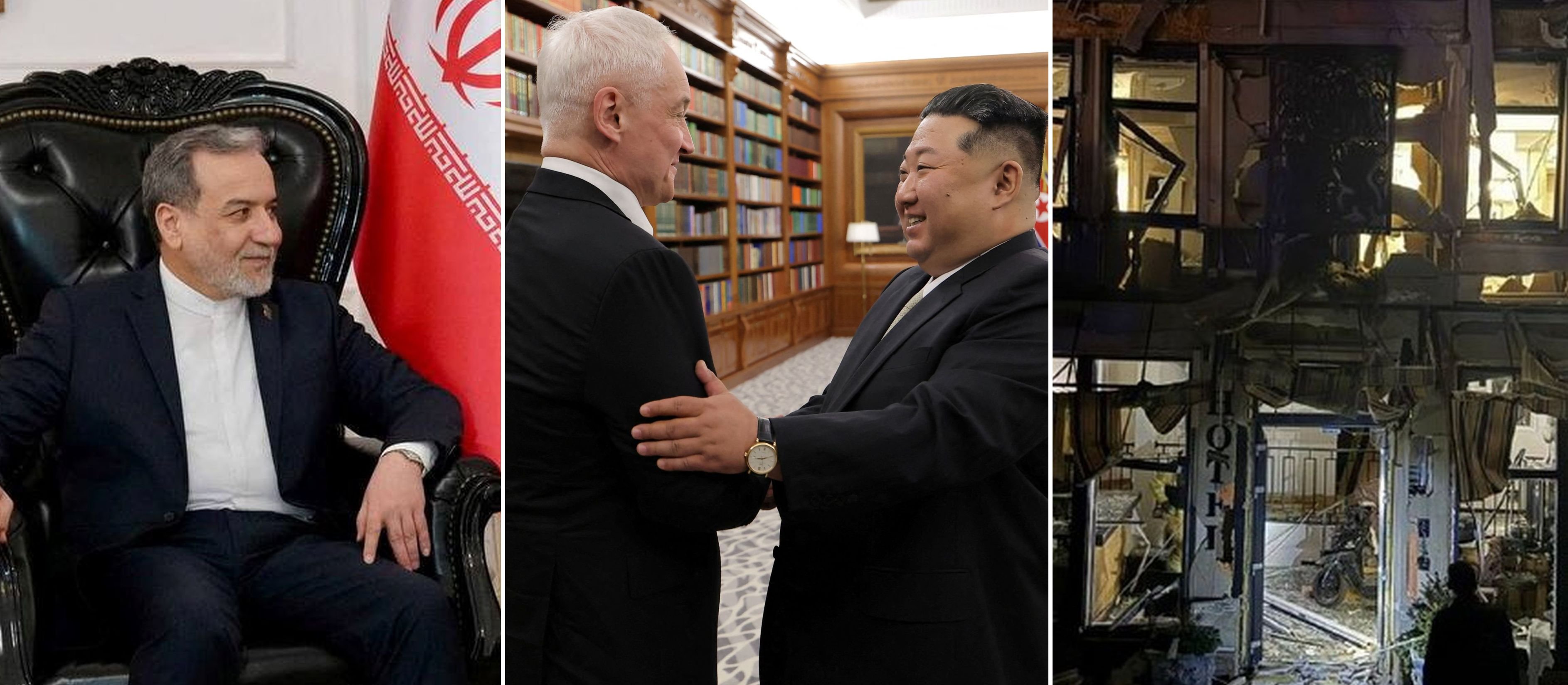 Szef MSZ Iranu u Władimira Putina, a minister obrony Rosji w Korei Północnej