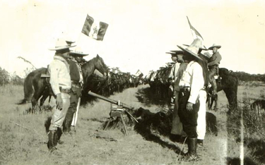 Kawaleria Cristeros dowodzona przez Victoriano Ramíreza, zwanego El Catorce