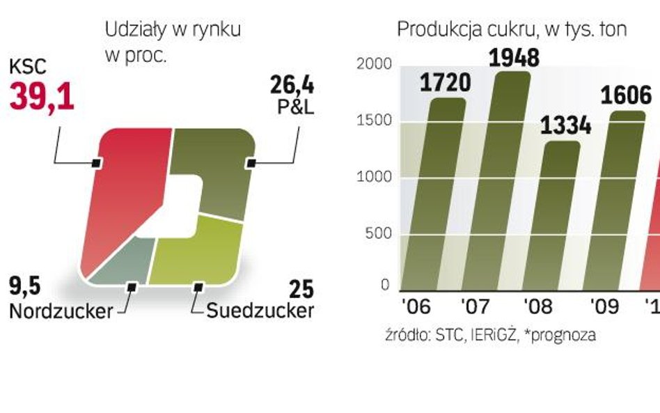 Tegoroczna produkcja cukru będzie jeszcze mniejsza. Zdaniem ekspertów dalsza konsolidacja europejski