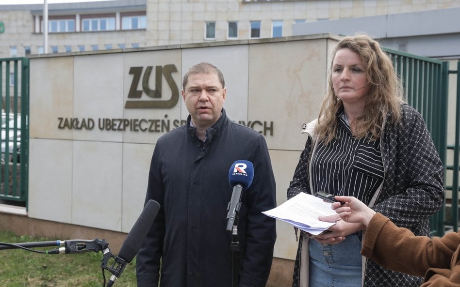 W centrali ZUS trwa strajk okupacyjny. Związki zawodowe domagają się podwyżek wynagrodzeń zasadniczy