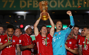 Bayern z Pucharem Niemiec. Dwa gole Lewandowskiego