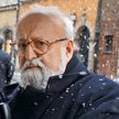 Krzysztof Penderecki przed archikatedrą św. Jana