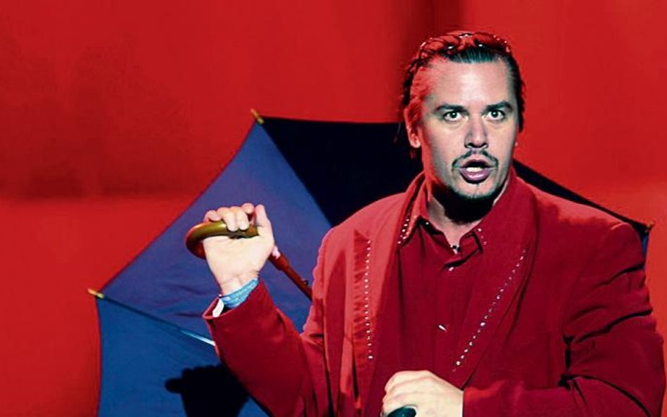 Wokalista Mike Patton z amerykańskiego zespołu Faith No More