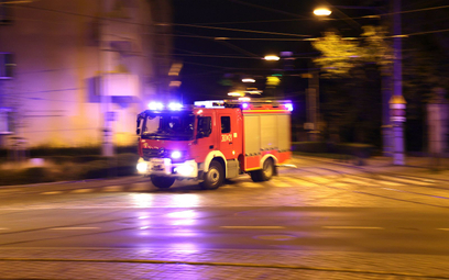 Pożar wieżowca w Toruniu. Nie żyje jedna osoba