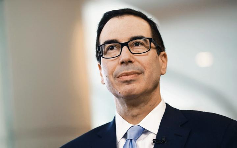 Steven Mnuchin, sekretarz skarbu USA.