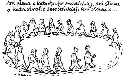 Komentarz rysunkowy. Ani słowa