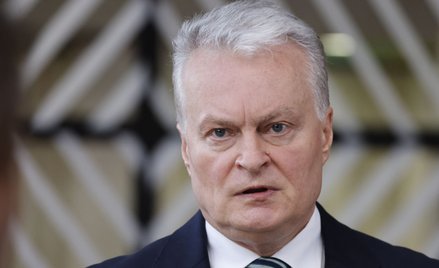 Prezydent Litwy Gitanas Nausėda