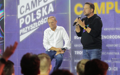 Donald Tusk i Rafał Trzaskowski są dla wyborców opozycji duetem polityków o dużym potencjale