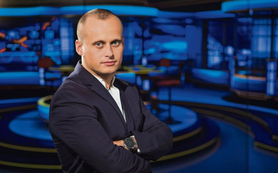 Mikołaj Tocki, dyrektor ds. multimediów w Gremi Media, producent programu „Prosto z Parkietu”.