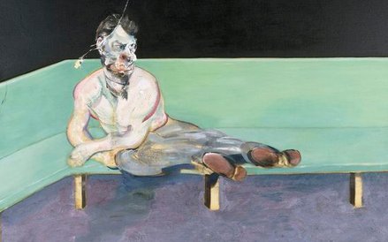 Francis Bacon "Study for Portrait of Lucian Freud"
