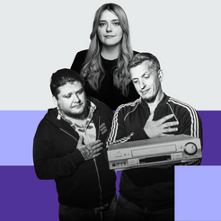 Pigout i Przemek Corso, autorzy książki „VHS. Przewińmy to jeszcze raz”