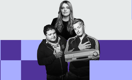 Pigout i Przemek Corso, autorzy książki „VHS. Przewińmy to jeszcze raz”