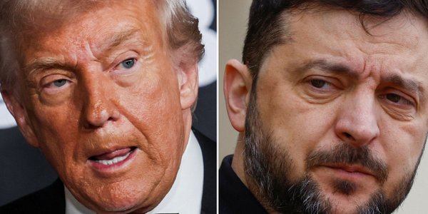 Donald Trump mówi, że jest „nieco rozczarowany” Wołodymyrem Zełenskim. Chodzi o plan pokojowy