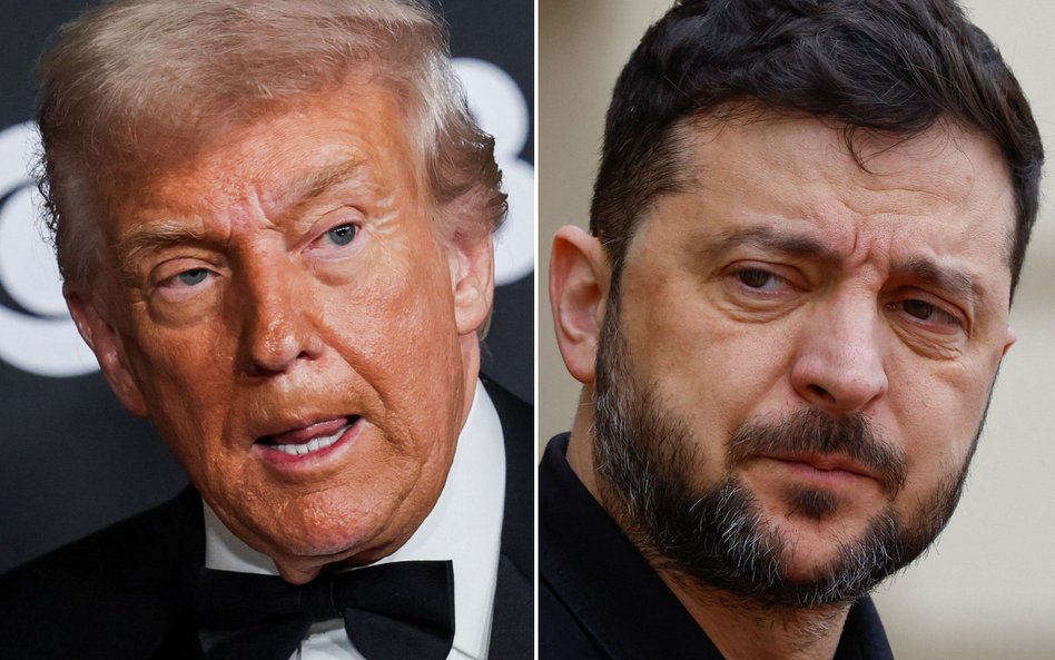Donald Trump i Wołodymyr Zełenski
