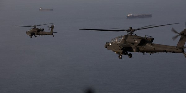 USA straciły śmigłowiec Apache w rejonie cieśniny Ormuz.