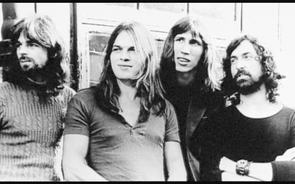 Nick Mason, Syd Barret, Roger Waters i Rick Wright w 1968 roku