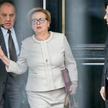 Czy I prezesem SN jest jeszcze Małgorzata Gersdorf (w środku) czy już Józef Iwulski, prezes Izby Pra