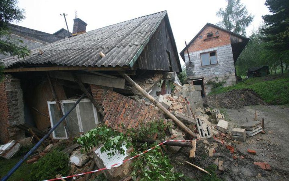 Tak wyglądają domy w Lanckoronie