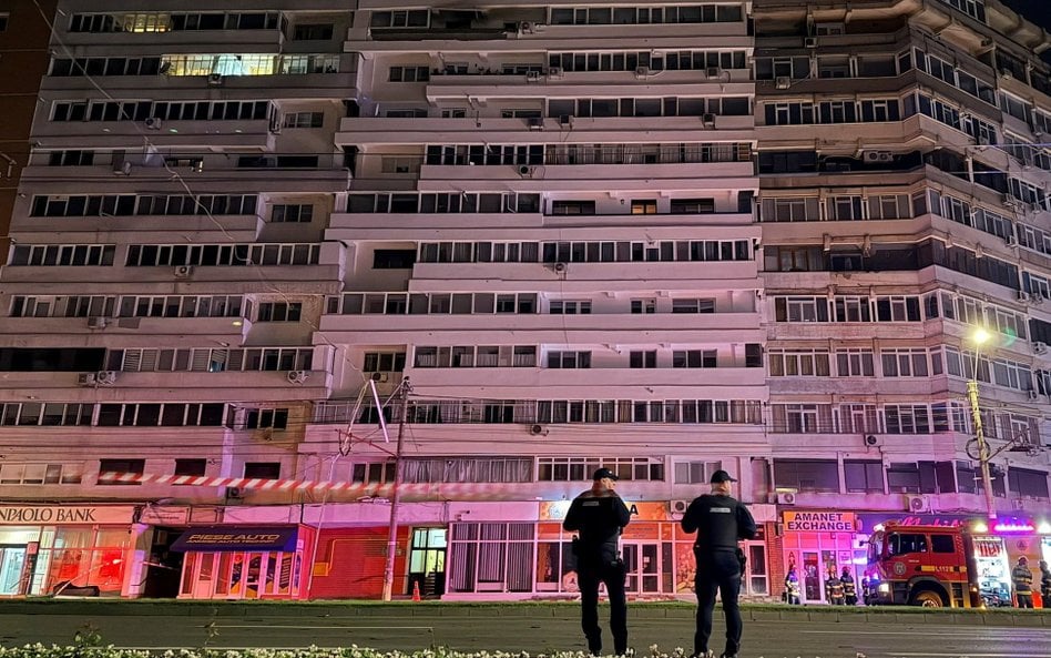 Blok w Rumunii uszkodzony w wyniku uderzenia rosyjskiego drona
