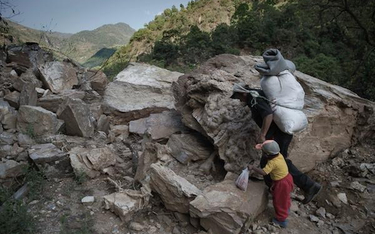 Zatrzęsienie trzęsień ziemi w Himalajach