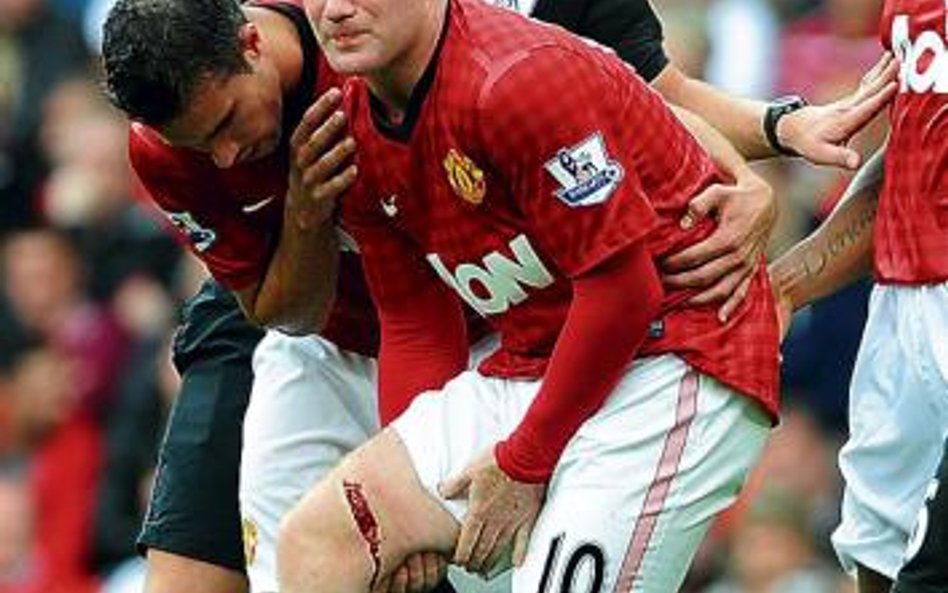 Wayne Rooney nie zagra przez cztery tygodnie