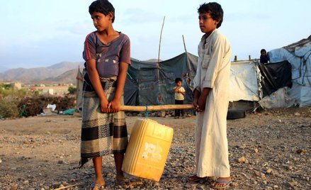 Jemen. Tam gdzie panuje głód i trwa wojna, epidemia jest mniejszym problemem