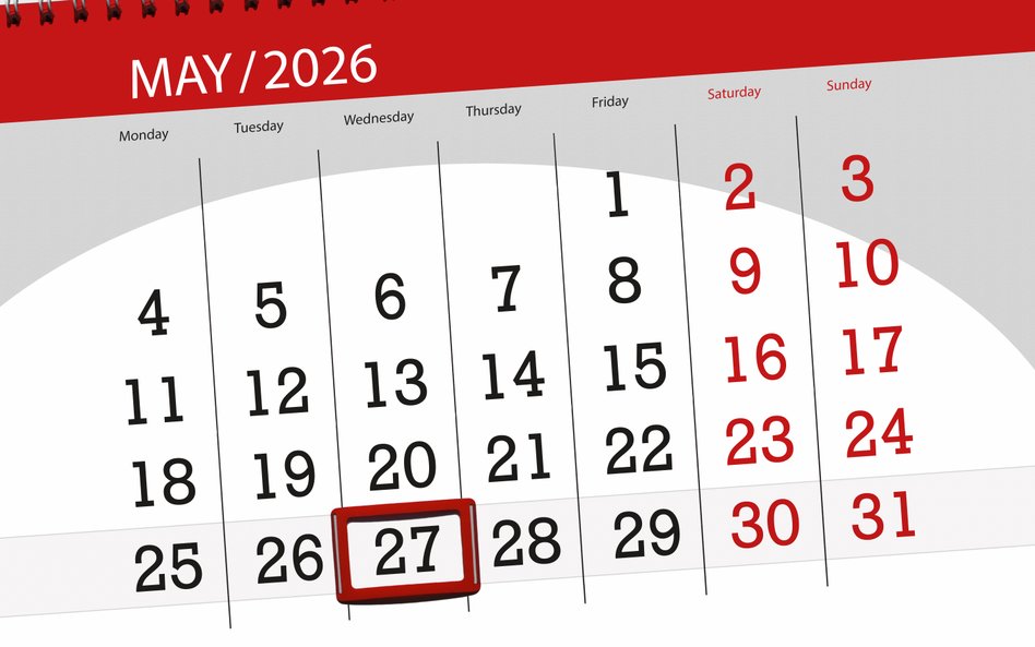 Wydarzy się dziś. Kalendarium wydarzeń na rynkach w dniu 27.05.2026