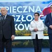 Kampania wyborcza do parlamentu 2023: Wicepremier, prezes PiS Jarosław Kaczyński, premier Mateusz Mo