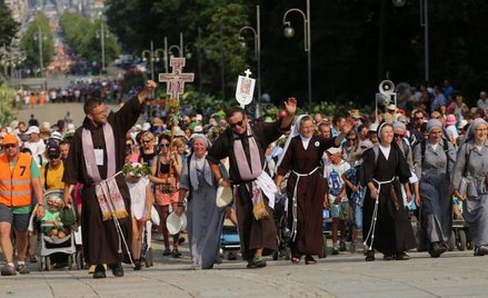 W tym roku na święto Wniebowzięcia do Częstochowy przyszło 70 tys. osób – o ponad 3 tys. mniej niż r