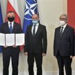 Andrzej Duda, Paweł Kukiz, Piotr Kruszyński, Paweł Mucha