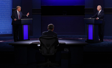 Debata Trump-Biden: Kandydatom będą wyłączane mikrofony