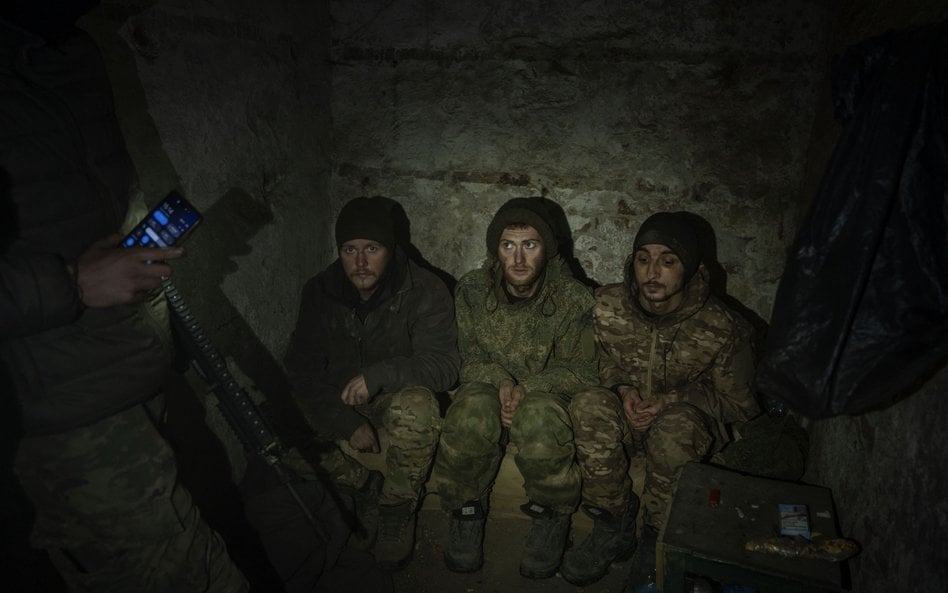 Rosyjscy żołnierze pojmani przez Ukraińców