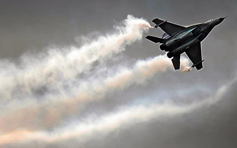 MiG35 na wrześniowych pokazach MAKS 2009 pod Moskwą