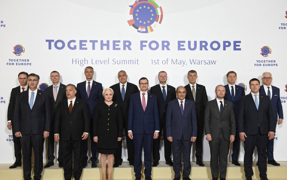 Szczyt Together for Europe - High Level Summit, w którym wzięli udział m.in. szefowie rządów państw 