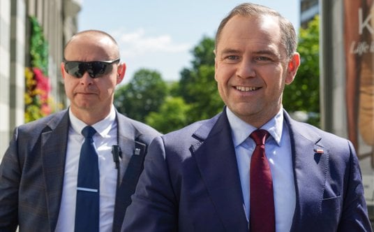Ppłk rez. Krzysztof „Rydzu” Radziwon i Karol Nawrocki