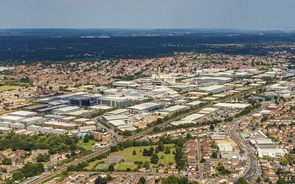 Slough Trading Estate to teren, który pracuje na rzecz akcjonariuszy dewelopera nieruchomości logist