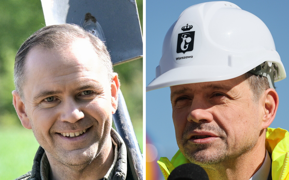 Karol Nawrocki i Rafał Trzaskowski