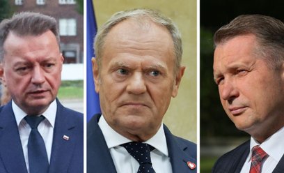 Mariusz Błaszczak, Donald Tusk i Przemysław Czarnek