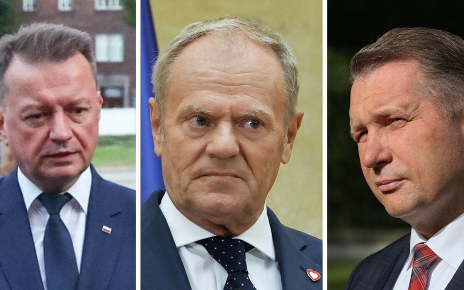 Mariusz Błaszczak, Donald Tusk i Przemysław Czarnek
