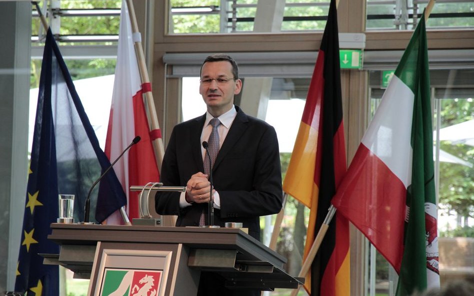 Mateusz Morawiecki, wicepremier i minister rozwoju.