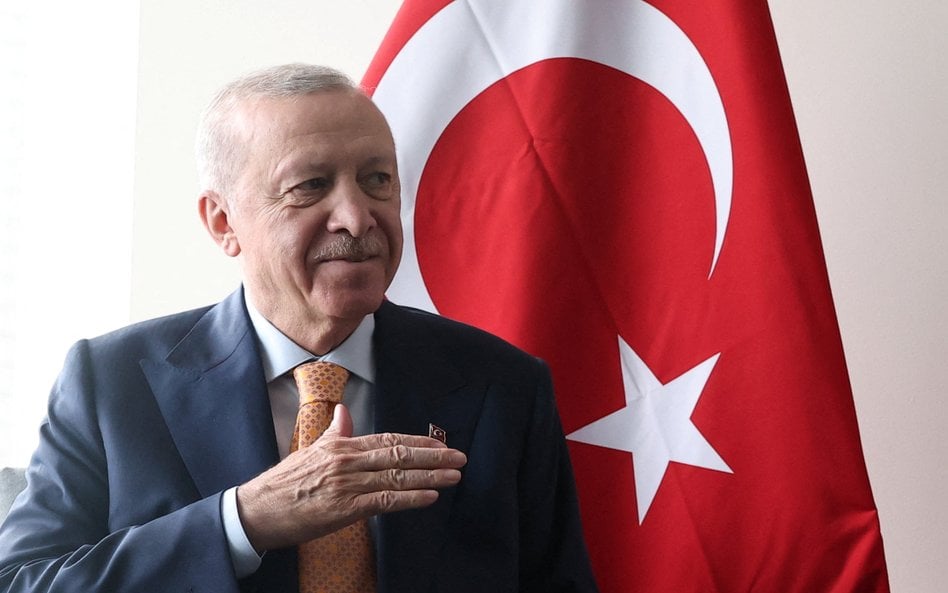 Prezydent Turcji Recep Tayyip Erdoğan
