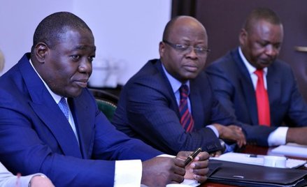 Gilbert Ondongo, minister gospodarki, finansów, planowania, budżetu i integracji Republiki Konga