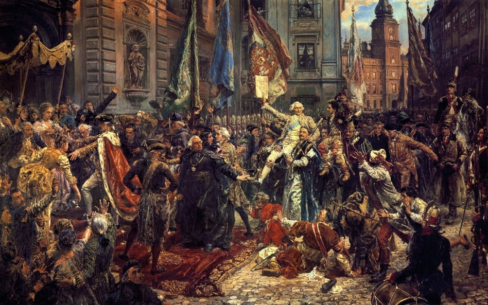 „Konstytucja 3 maja” – obraz Jana Matejki z 1891 r.