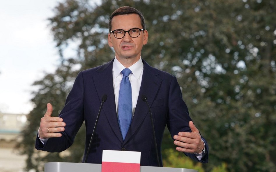 Premier Mateusz Morawiecki