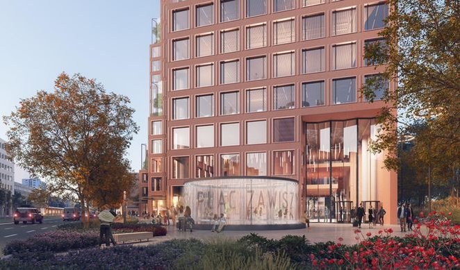 W parterze kompleksu mają znaleźć się lokale usługowe