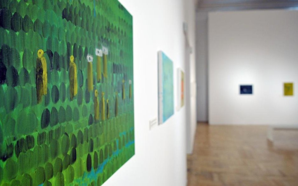 Wystawa "Próbuję myśleć. Proszę, bądź cicho" w warszawskiej Zachęcie