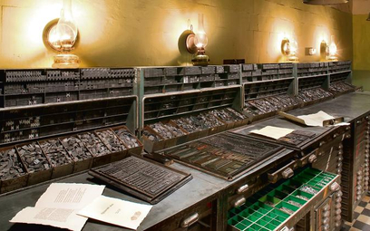 Cieszyńskie Muzeum Drukarstwa to kompletna stara drukarnia typograficzna.