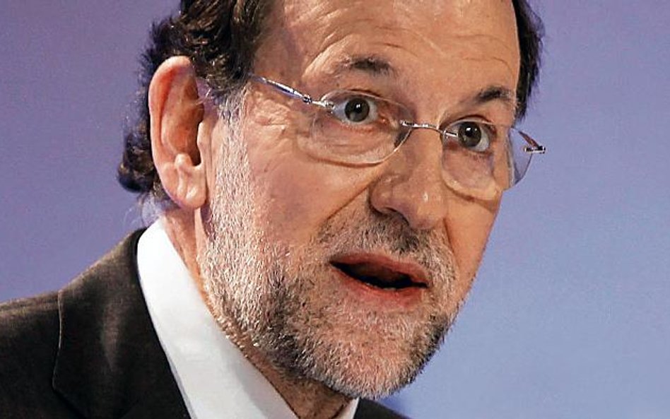 Mariano Rajoy premier Hiszpanii znalazł się pod ogromną presją rynków finansowych, europejskich poli